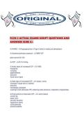 FCCN 2 ACTUAL EXAMS SCRIPT QUESTIONS AND ANSWERS SURE A&period;pdf