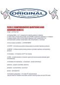 FCCN 2 COMPREHENSIVE QUESTIONS AND ANSWERS SURE A&period;pdf