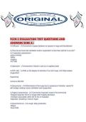 FCCN 2 EVALUATION TEST QUESTIONS AND ANSWERS SURE A&period;pdf