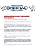 WGU D514 CORE EXAMS MAIN QUESTIONS AND ANSWERS SURE A&period;pdf