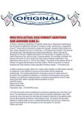 WGU D514 ACTUAL 2026 CORRECT QUESTIONS AND ANSWERS SURE A&period;pdf