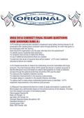 WGU D514 CORRECT FINAL EXAMS QUESTIONS AND ANSWERS SURE A&period;pdf