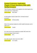 Eyelash Extension Application Chapter 6 Exam Questions With 100- Verified Answers&period;docx&NewLine;&NewLine;