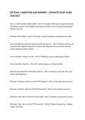 ESP EXAM 1 QUESTIONS AND ANSWERS &vert; COMPLETE STUDY GUIDE 2026&sol;2027