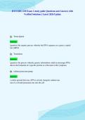 BYUI BIO 230 Exam 1 study guide Questions and Answers with&NewLine;Verified Solutions &vert; Latest 2026 Update