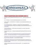 TAUC PF QUESTIONS AND ANSWERS SURE A&period;pdf