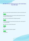 SFSU BIO 230 EXAM 3 Questions and Answers with Verified Solutions&NewLine;&vert; Latest 2026 Update