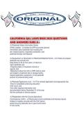 CALIFORNIA QAL LAWS REGS 2026 QUESTIONS AND ANSWERS SURE A&period;pdf