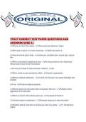 TPACT CORRECT TEST PAPER QUESTIONS AND ANSWERS SURE A&period;pdf