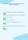 Fall Bio 230 Exam 3 Review Questions and Answers with Verified&NewLine;Solutions &vert; Latest 2026 Update