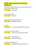 AMRT Exam Questions & Answers &lpar;Grade A&plus;&rpar;&period;docx&NewLine;&NewLine;