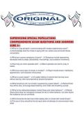 SUPERVISING SPECIAL POPULATIONS COMPREHENSIVE EXAM QUESTIONS AND ANSWERS SURE A&period;pdf&NewLine;&NewLine;