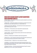 WGU D076 EXAMS SCRIPT LATEST QUESTIONS AND ANSWERS SURE A&period;pdf