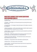 WGU D076 CORRECT TEST PAPER QUESTIONS AND ANSWERS SURE A&period;pdf