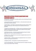 WGU D076 ACTUAL STUDYS QUESTIONS AND ANSWERS SURE A&period;pdf