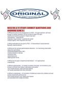 NICU RN A V1 STUDY CORRECT QUESTIONS AND ANSWERS SURE A&period;pdf
