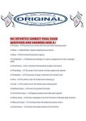 NIC ESTHETICS CORRECT FINAL EXAM QUESTIONS AND ANSWERS SURE A&period;pdf