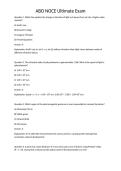 ABO NOCE Ultimate Exam&NewLine;