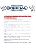 NCCCO TOWER CRANE PAPER CORRECT QUESTIONS AND ANSWERS SURE A&period;pdf