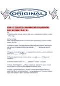 SCM 413 CORRECT COMPREHENSIVE QUESTIONS AND ANSWERS SURE A&period;pdf