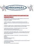 SCM 413 LATEST EXAMINATION QUESTIONS AND ANSWERS SURE A&period;pdf