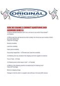 SCM 303 EXAMS 2 CORRECT QUESTIONS AND ANSWERS SURE A&period;pdf