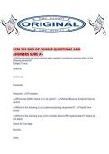 SCM 303 END OF COURSE QUESTIONS AND ANSWERS SURE A&period;pdf