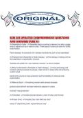 SCM 303 UPDATED COMPREHENSIVE QUESTIONS AND ANSWERS SURE A&period;pdf