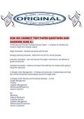 SCM 303 CORRECT TEST PAPER QUESTIONS AND ANSWERS SURE A&period;pdf