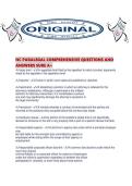NC PARALEGAL COMPREHENSIVE QUESTIONS AND ANSWERS SURE A&period;pdf
