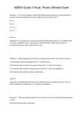 ABRSM Grade 5 Music Theory Ultimate Exam&NewLine;