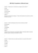 ABS Kids Competency Ultimate Exam&NewLine;