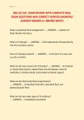 NSE 221 W1  EXAM REVIEW WITH COMPLETE REAL &NewLine;EXAM QUESTIONS AND CORRECT VERIFIED ANSWERS&sol; &NewLine;ALREADY GRADED A&plus; &lpar;BRAND NEW&excl;&excl;&rpar;