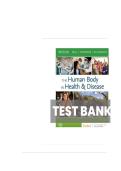 TEST BANK FOR The Human Body in Health & Disease - Hardcover 8th Edition by Kevin T&period; Patton&comma; Frank B&period; Bell ISBN&colon;978-0323734141 COMPLETE GUIDE ALL CHAPTERS COVERED 100&percnt; VERIFIED A&plus; GRADE ASSURED&excl;&excl;&excl;&excl;NEW LATEST UPDATE&excl;&excl;&excl;&excl;&excl;
