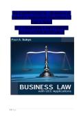 Business Law with UCC Applications&comma; 16th Edition by Paul A&period; Sukys&colon; Complete Solution Manual &vert; Verified All Chapters 1&ndash;34 Study Companion&semi; Comprehensive Questions & Answers