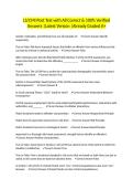 LS&sol;CMI Post Test with All Correct & 100&percnt; Verified Answers &vert;Latest Version &vert;Already Graded A&plus;