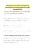 MDARD MICHIGAN CORE PESTICIDE APPLICATOR EXAM  &vert; COMPLETE QUESTIONS WITH 100&percnt; RATED EXPERT SOLUTIONS &vert;2026 LATEST UPDATED