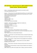 CMI 350 Exam 1 with all Correct & 100&percnt; Verified Answers &vert;Latest Version &vert;Already Graded A&plus;