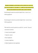MDARD COMMERCIAL PESTICIDE APPLICATOR EXAM&colon; AQUATIC PEST MANAGEMENT &lpar;CATEGORY 5&rpar;  &vert; COMPLETE QUESTIONS WITH 100&percnt; RATED EXPERT SOLUTIONS &vert;2026 LATEST UPDATED