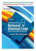 Solution Manual & Illustrated Guide to the &NewLine;National Electrical Code 10TH Edition by Charles Miller 