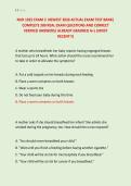 NUR 1025 EXAM 3  NEWEST 2026 ACTUAL EXAM TEST BANK&vert; &NewLine;COMPLETE 300 REAL EXAM QUESTIONS AND CORRECT &NewLine;VERIFIED ANSWERS&sol; ALREADY GRADRED A&plus;&vert; &lpar;MOST &NewLine;RECENT&excl;&excl;&rpar;