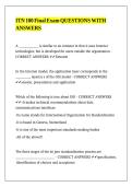 ITN 100 Final Exam QUESTIONS WITH ANSWERS