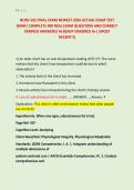 NURS-502 FINAL EXAM NEWEST 2026 ACTUAL EXAM TEST &NewLine;BANK&vert; COMPLETE 400 REAL EXAM QUESTIONS AND CORRECT &NewLine;VERIFIED ANSWERS&sol; ALREADY GRADRED A&plus;&vert; &lpar;MOST &NewLine;RECENT&excl;&excl;&rpar;