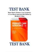 Ham&rsquo;s Primary Care Geriatrics 6th Edition Test Bank by Ham&comma; 9780323089364