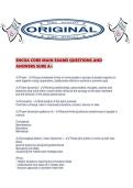 SNCOA CORE MAIN EXAMS QUESTIONS AND ANSWERS SURE A&period;pdf