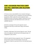 CAIB 4 ADVANCED PRACTICES SCRIPT&NewLine;2026 FULL QUESTIONS AND SOLUTIONS&NewLine;GRADED A&plus;