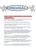 SNCOA CORRECT COMPREHENSIVE QUESTIONS AND ANSWERS SURE A&period;pdf