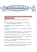 CM 2116 EVALUATION EXAMS SET QUESTIONS AND ANSWERS SURE A&period;pdf