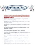 CM 2116 ACTUAL EXAMS SCRIPT QUESTIONS AND ANSWERS SURE A&period;pdf