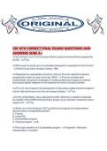 CM 1070 CORRECT FINAL EXAMS QUESTIONS AND ANSWERS SURE A&period;pdf